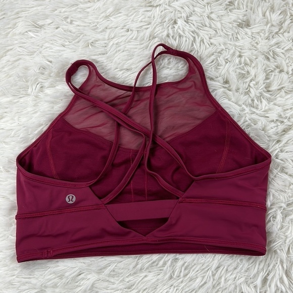 Lululemon Wake & Train Long Line Bra Star Ruby - Picture 2 of 3